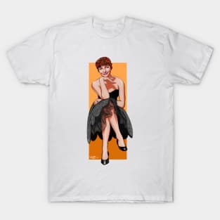 Shirley MacLaine - An illustration by Paul Cemmick T-Shirt